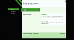 Desktop Screenshot of pgienterprises.com